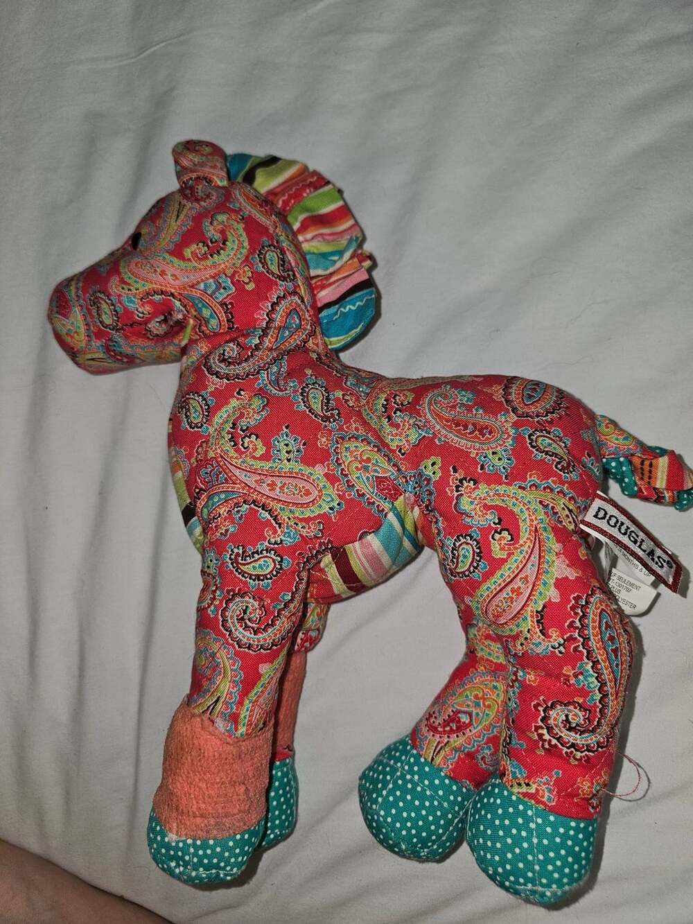 Paisley Plush Horse Douglas Cuddle Toys